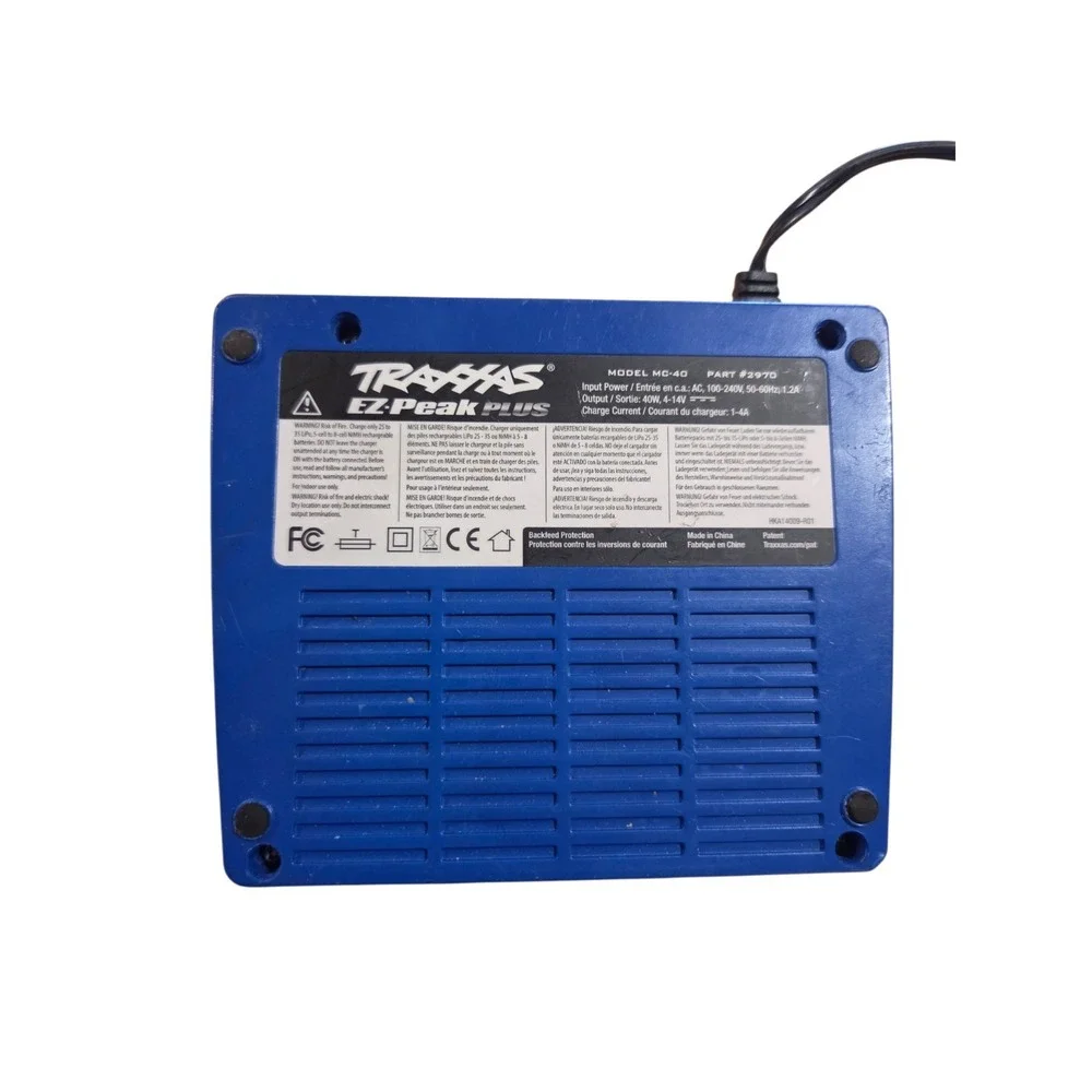 ✅ EXCELLENT CONDITION ✅ Traxxas EZ Peak Plus NIMH/LIPO Fast Charger iD 2970